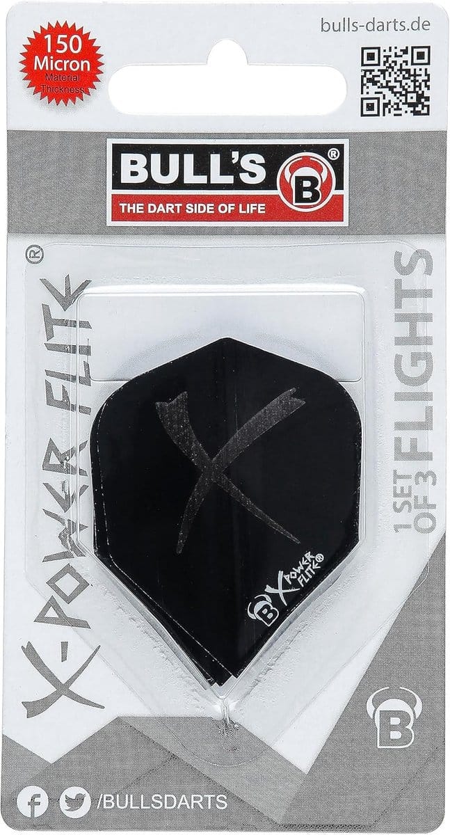 Dart Flights Standaard X-Powerflite 150 Micron Extra Sterk