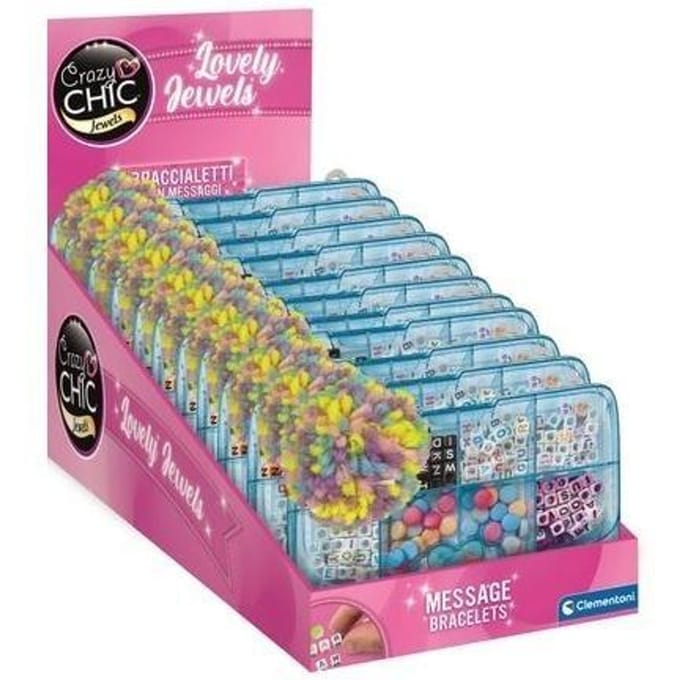 Crazy Chic Message armband creatief maken Clementoni