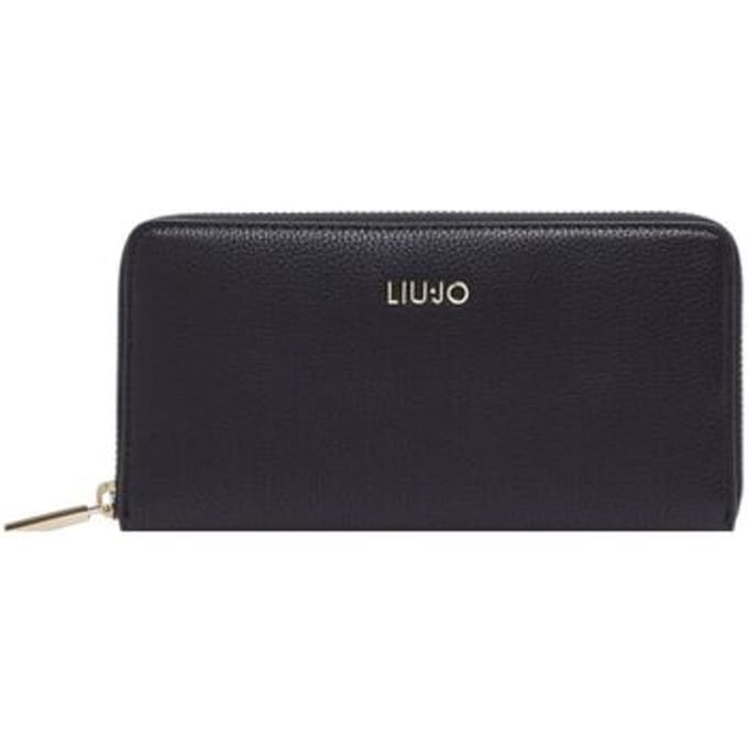 LIU JO portemonnee Caliwen ECS Zip Around Wallet Nero zwart