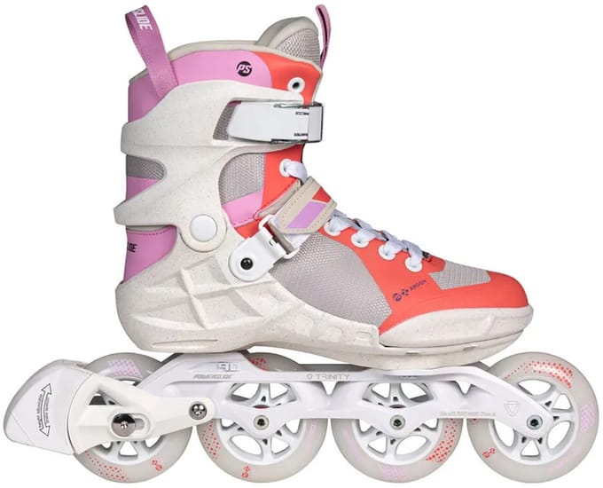 Powerslide Phuzion Argon Peach 90 Inline Skates Wit,Grijs EU 38
