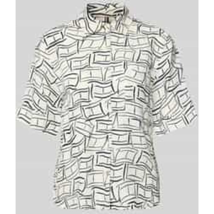 loose fit linnen blouse met borstzak