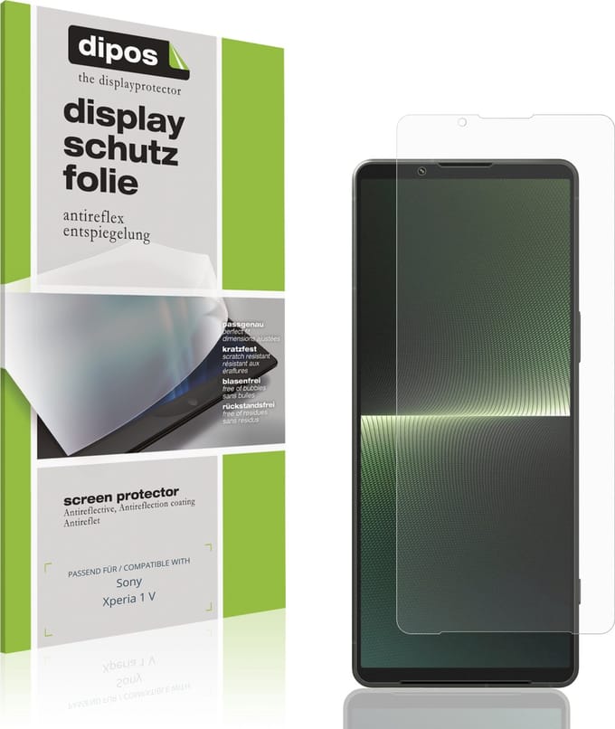 dipos – 4x Matte Beschermfolie geschikt voor Sony Xperia 1 V | Krasbestendige & antireflecterende Screenprotector Ultra-Thin