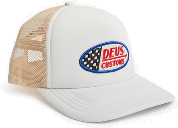 DEUS Flags Trucker cap - White