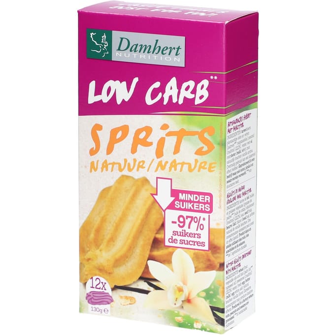Damhert Sprits Natuur Minder Suikers - 130 gr