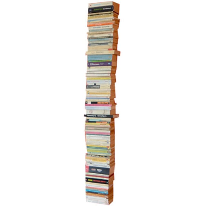 Radius - Booksbaum enkel boekenwandrek - 170 cm - wit
