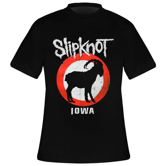 Slipknot - Iowa Goat Heren Tshirt - S - Zwart