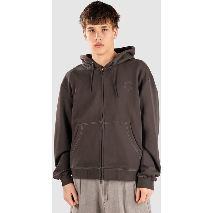 Blue Tomato Double Zip Hoodie zwart