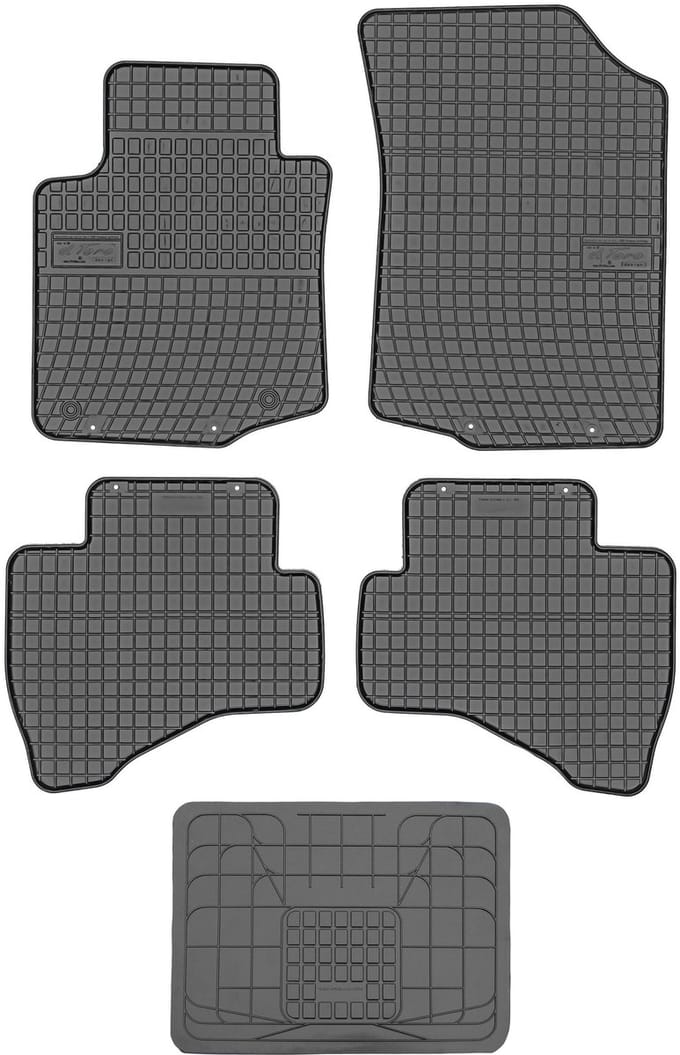 Frogum el Toro - Peugeot 107 - 2005-2014 - Rubber Matten - Zonder Stoppers