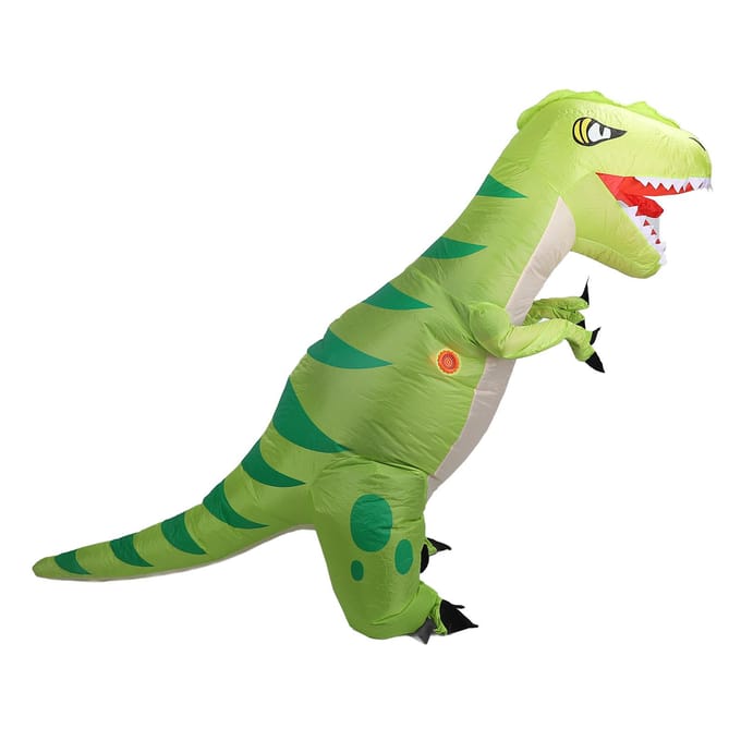 Dragon gonflable vêtements polyester Halloween jeu de rôle complet corps debout costume pour gray