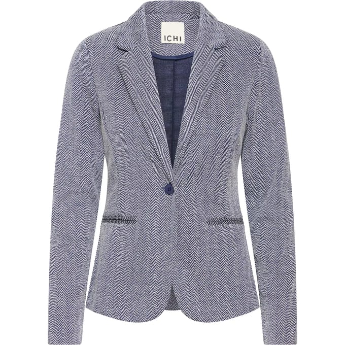 Ichi Blazer Ihkate Jacquard Bl4 20121600 900000478 Dames Maat - M