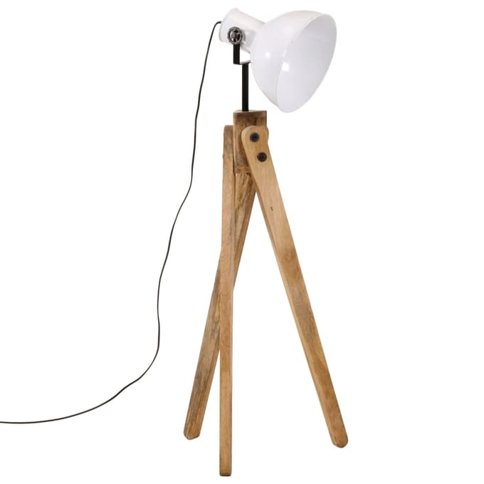 Vidaxl Lampe sur Pied, 25 W, Blanche, 45x45x120 cm, E27
