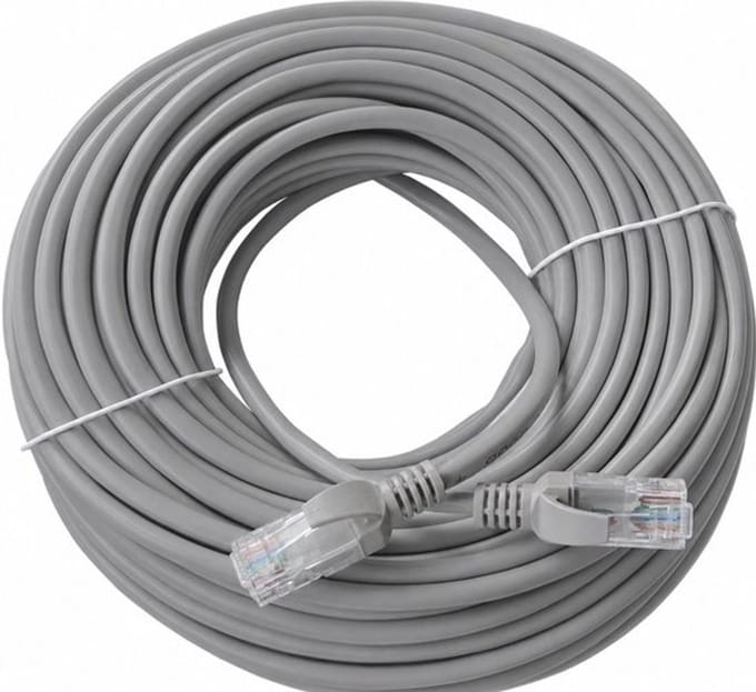 NexCable Premium Internetkabel 50 meter - CAT6A S/FTP Ethernet kabel RJ45 - Patchkabel LAN Cable Netwerkkabel - Grijs