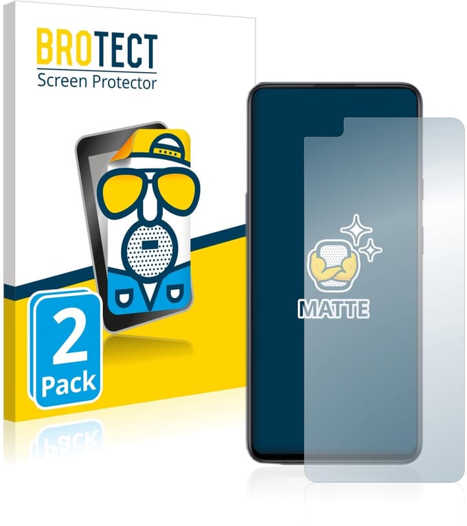 BROTECT - Screenprotector voor OnePlus Nord - Folie Beschermfolie matte 2 Stuks