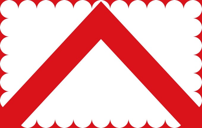 Vlag Kortrijk 150x225cm