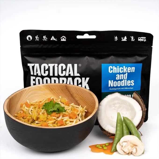 Overlevingsrantsoen - Kippennoedels Tactical Foodpack