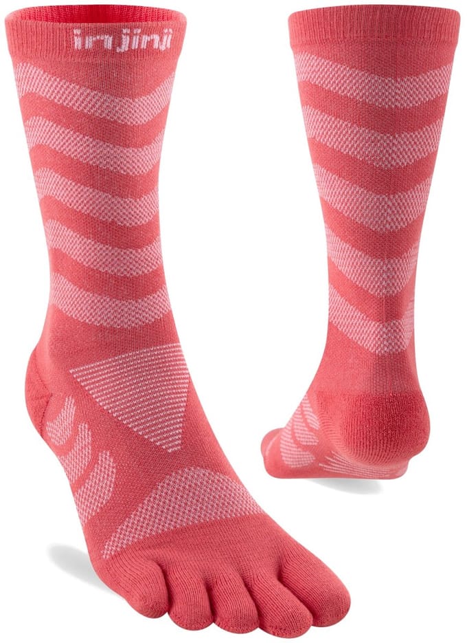 Injinji Women's Ultra Run Crew - Zalmroze - 40-45