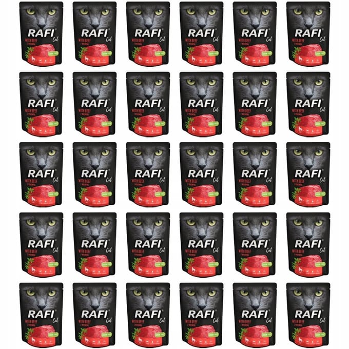 Dolina Noteci Rafi Cat - Natvoer - Rundvlees - 300g - 30 stuks