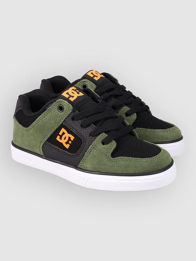 DC Pure Kids Skateschoenen groen