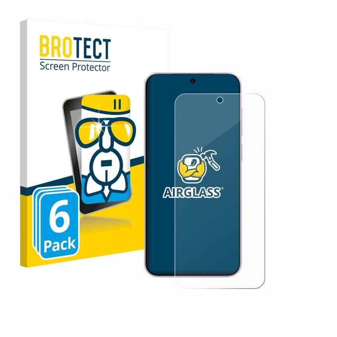 Screenprotector 6 Stuks voor Vivo X300 Beschermglas transparant
