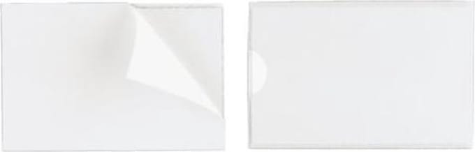 Etikethouder Durable Pocketfix 57x90mm Zelfklevend