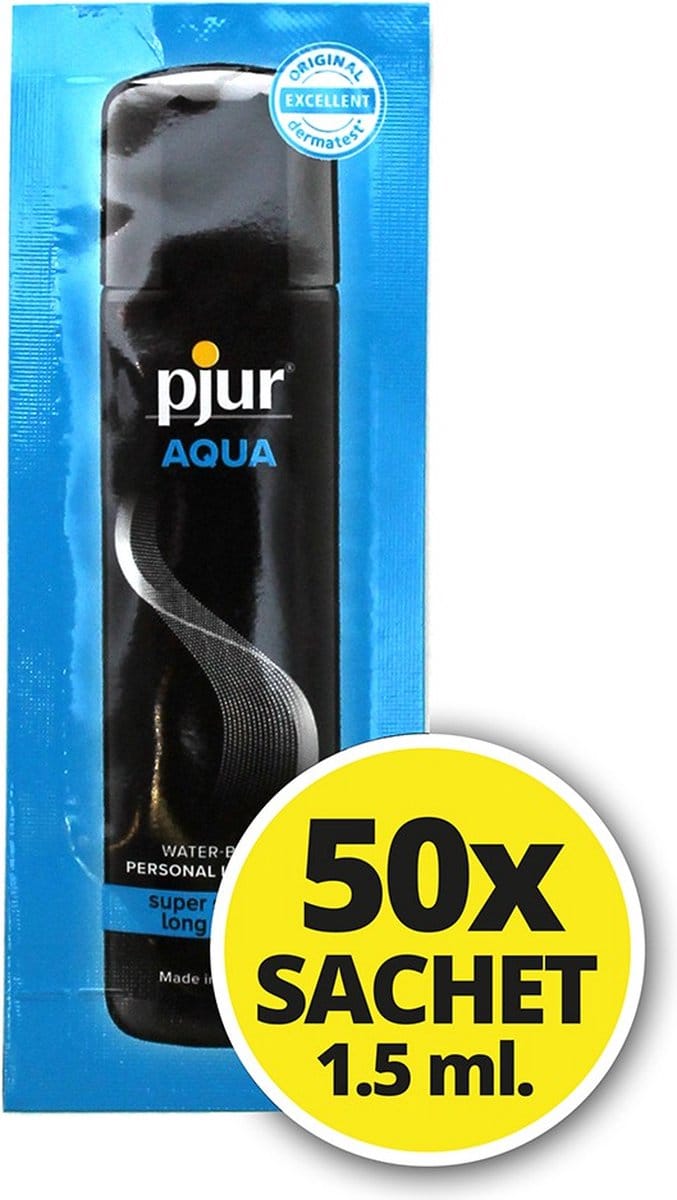 Pjur - Aqua Glijmiddel op waterbasis 50 x 1.5 ml