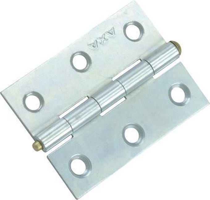 Ivana Klepscharnier 76x76mm SKG2 Gegalvaniseerd Ronde Hoek