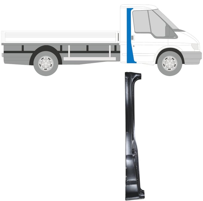 Reparatiepaneel stijl voor Ford Transit 2000-2013 / Rechts