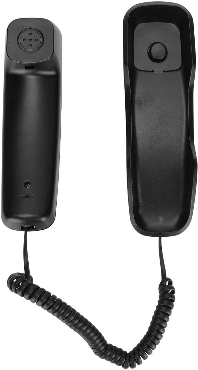 Allecto - Bedrade telefoon - LCD-scherm - Multi functioneel - Zwart - Geschikt voor thuiskantoor - Compact en gebruiksvriendelijk