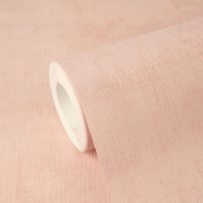 ELEGANT STRUCTUUR BEHANG | Textiellook - Roze - A.S. Création Nordic Feeling