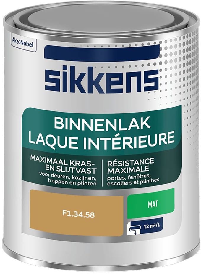 Sikkens - Binnenlak Mat - F1.34.58 - Mengverf - 750 Ml