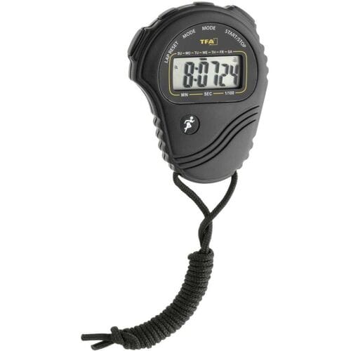 TFA Dostmann 38.2029 Digitale stopwatch Zwart