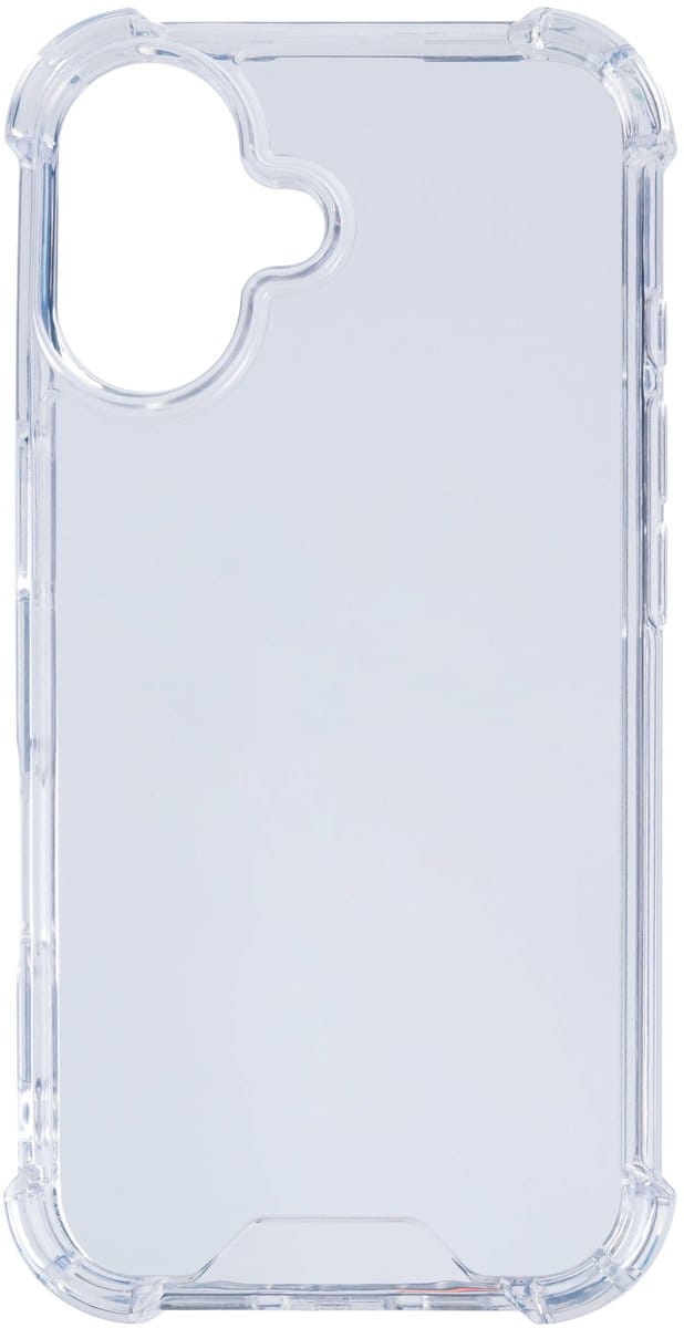 Rixus Anti-Burst Case For Apple iPhone 16 Plus Transparent