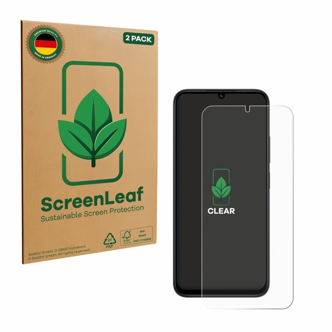 2 Stuks Screenprotector voor Xiaomi Redmi 15C - Hoogwaardige Beschermfolie transparant