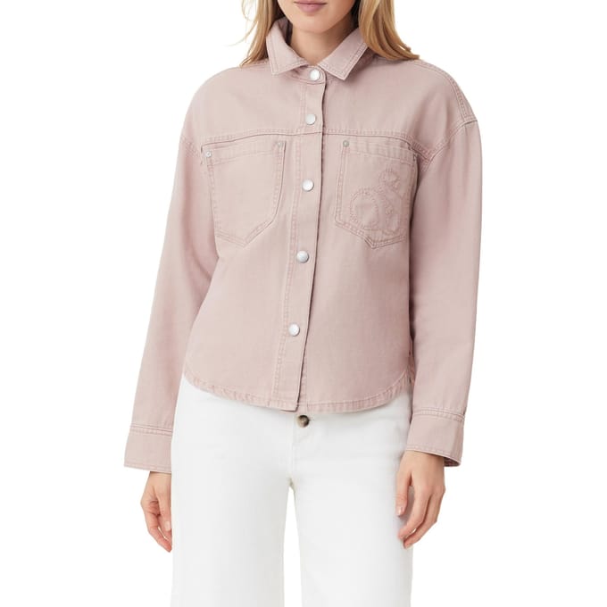 Scotch & Soda Utility Shacket Pale Mauve Taglia: S | Sovracamicie Outlet | Donna | Viola