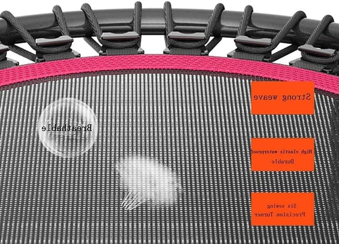 Indoor Fitness Trampoline - Springkussen - Lichaamsvorming - Stil Ontwerp - 32 inch - Rood