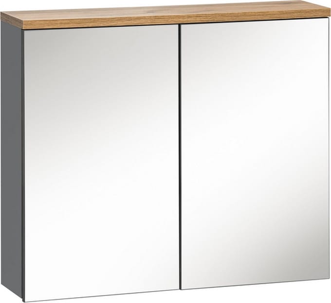 Sanifun spiegelkast Bali Grafit 700 x 800