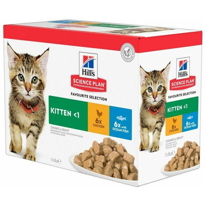 Hills Sc.plan Feline Kitten Multip. Classic 12x85g