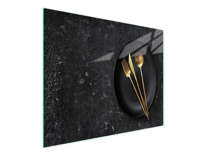 TMK ArtDeko - Snijplank - 52x30 cm - Glas - Antislip