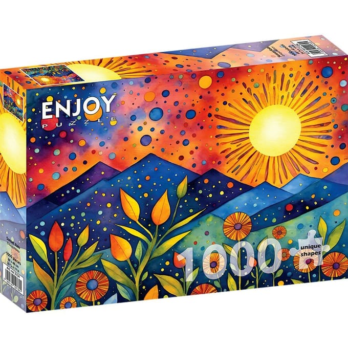 Enjoy Puzzle legpuzzel Sunset Rain 1000 stukjes multicolor.