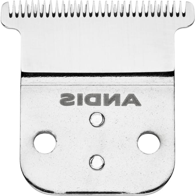 Andis – Carbon Stainless Steel Deep Tooth Replacement T-Blade – for Model D-8, Slim-Line Pro-Li Cord/Cordless Trimmer - Close & Sharp Cutting, Zero-Gapped, Reliable & Longlife Blade - Silver