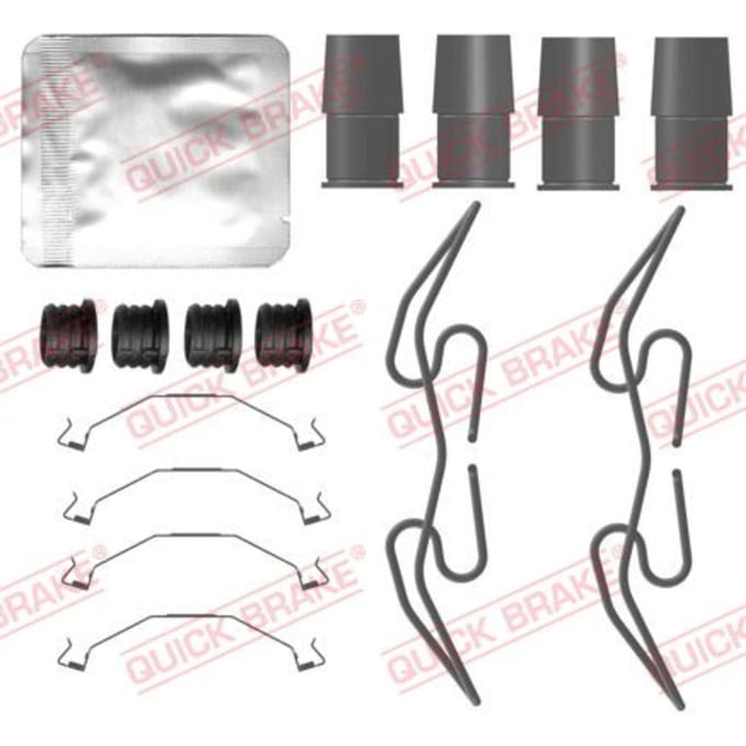 Toebehorenset, schijfremblok QUICK BRAKE 109-0133