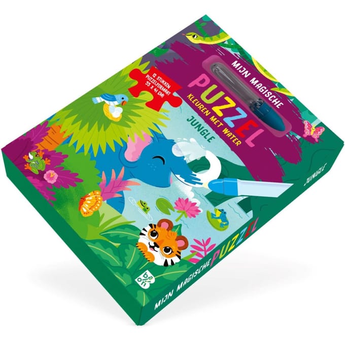 Mijn magische puzzel - Kleuren met water Kleurboeken