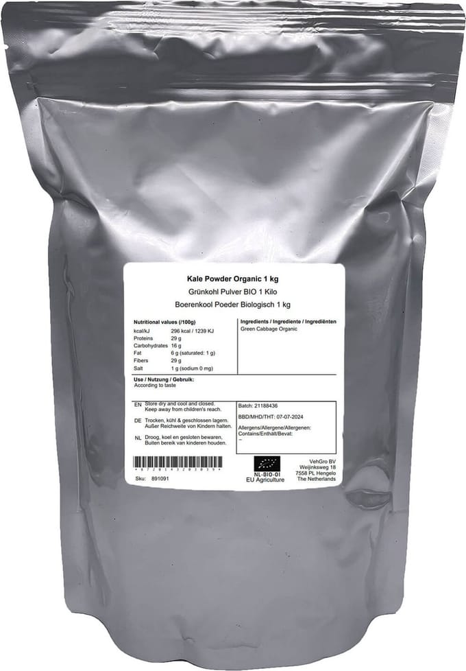 Boerenkool Poeder - 1 Kg - VehGro