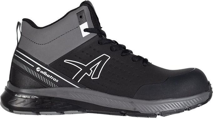 Albatros werkschoenen 63640 Vigor 2 impulse black mid S3S ESD FO HRO SR