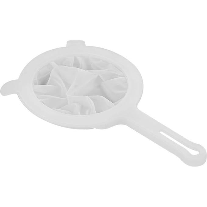 Filtre à lait de soja en PP polyester 200 mailles, tamis en plastique à mailles fines, facile à utiliser white