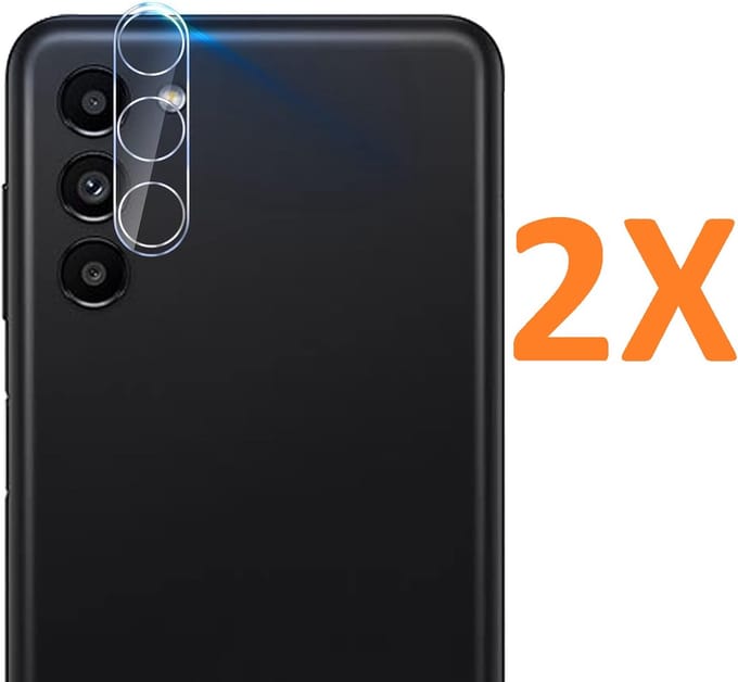 Camera Lens Glass Protector - beschermer Geschikt voor: Samsung Galaxy A54 - Transparant - 2x