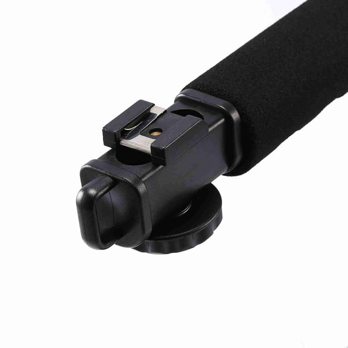 Zwarte Super Grip Video DV Spiegelreflexcamera Stabiliserende Handgreep voor DSLR DV Camcorder zwart
