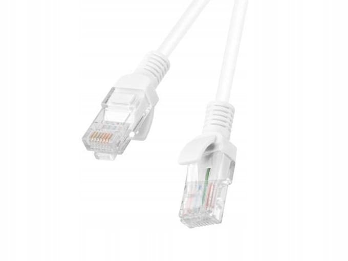 Lanberg Patchcord Kabel Utp Cat 5E Voor Router, Switch, Hub, Snelle Overdracht