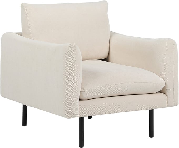 VINTERBRO - Fauteuil - Lichtbeige - Polyester