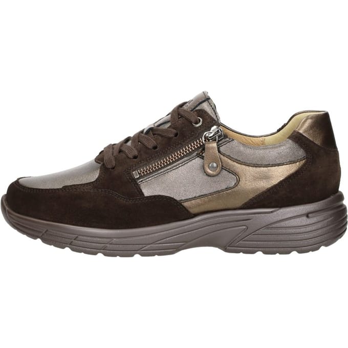 Hartjes - 162.2602/31 - Dames veterschoenen - Kleur: Bruin - Maat: 38